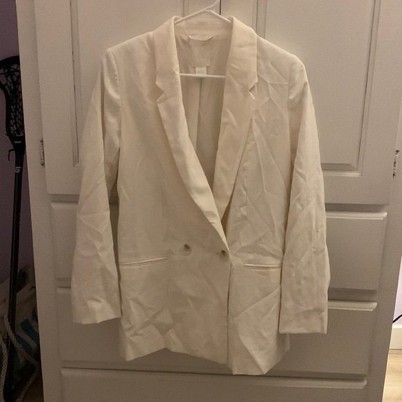 White H&M blazer - Picture 1 of 3